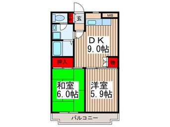 間取図 リレント安行