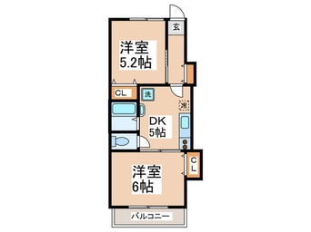 間取図 月村マンション No.２