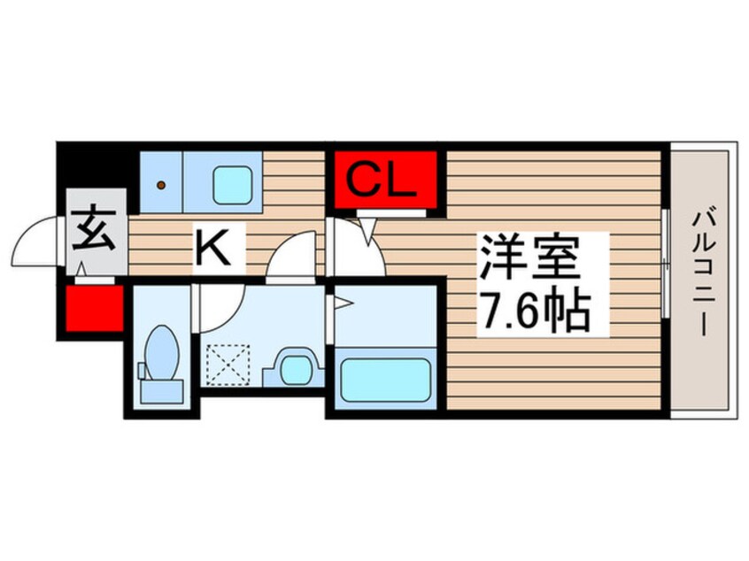 間取図 カーサファミリア