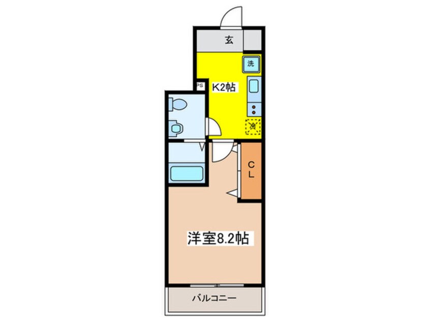 間取図 モジール練馬