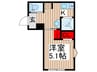 仮)ＭＥＬＤＩＡ日進Ⅱ 1Kの間取り