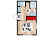 仮)ＭＥＬＤＩＡ日進Ⅱ 1Kの間取り