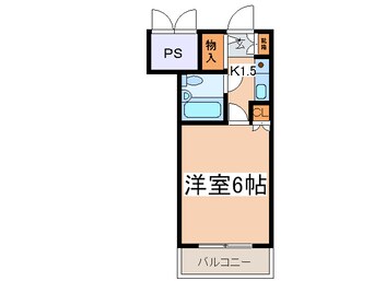 間取図 クリオ相模原弐番館（１０６）