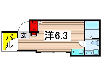 間取図 ハーモニーテラス青井Ⅵ