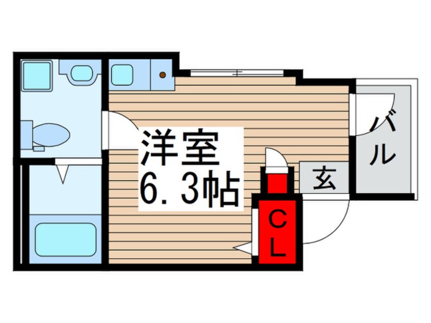 間取図 ハーモニーテラス青井Ⅵ
