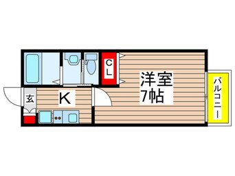 間取図 ジャルダン・ヴェール
