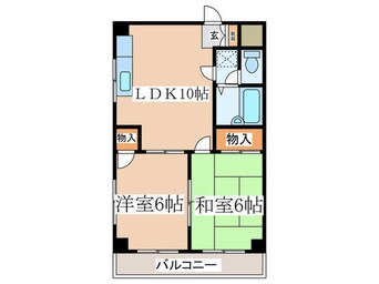 間取図 ジョウエツプラザ