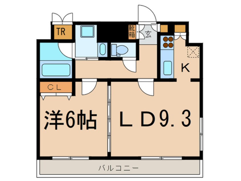 間取図 レジディア文京音羽Ⅱ