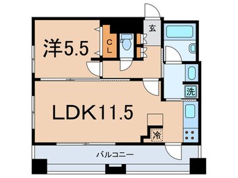 間取図 レジディア文京音羽Ⅱ