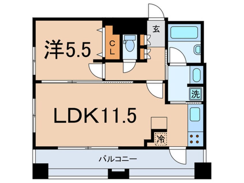 間取図 レジディア文京音羽Ⅱ