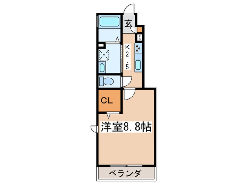 間取図 ヴェルサン調布