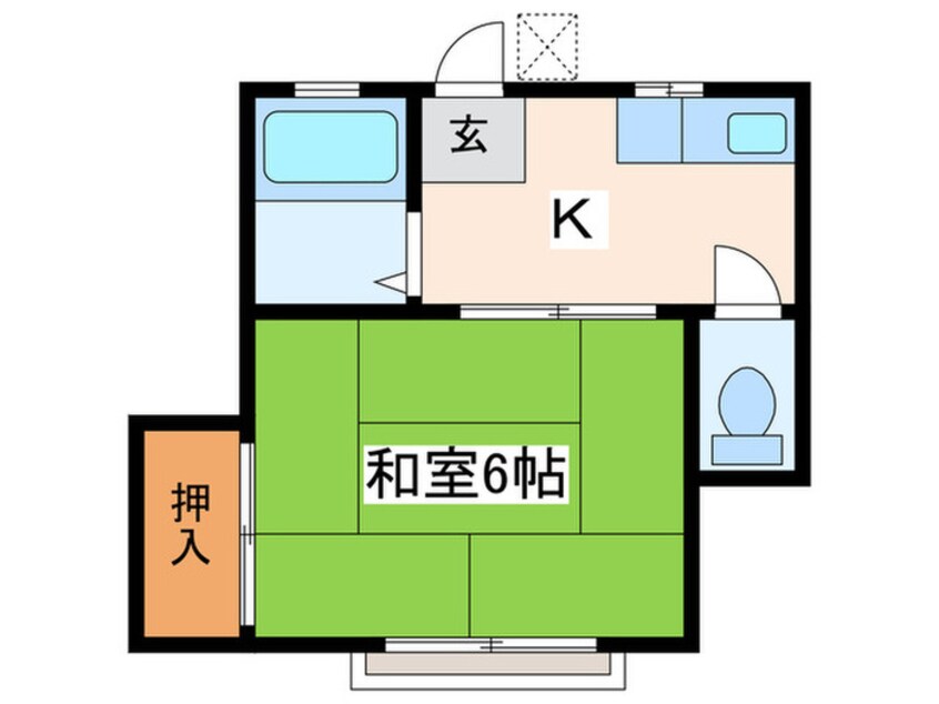 間取図 平沼マンション