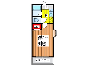 間取図 モンホワイエⅠ