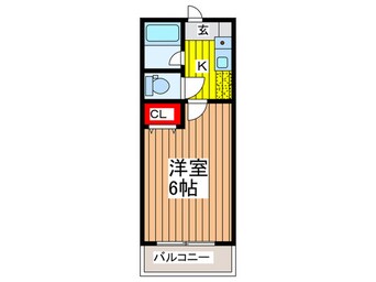 間取図 モンホワイエⅠ