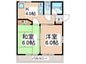 仮）寺山町貸室 2Kの間取り