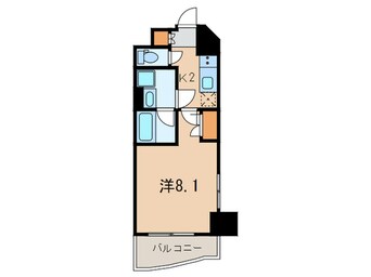 間取図 パティーナ麻布十番