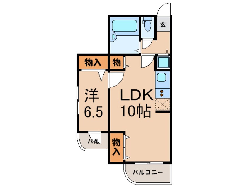 間取図 セブンハイツ芝