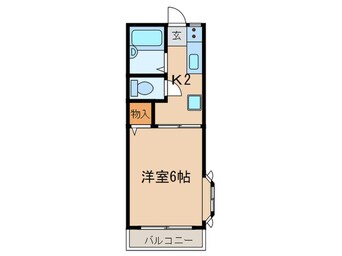 間取図 グロ－バル経堂