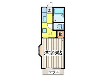 間取図 グロ－バル経堂