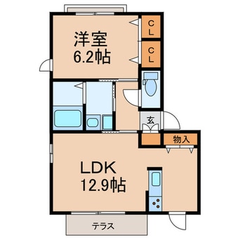 間取図 Cinq Stella 5(ｻﾝｸｽﾃﾗ5)