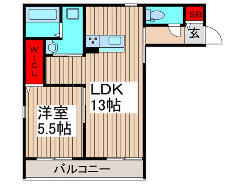 間取図 Aimable