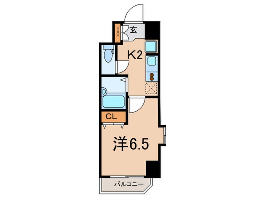 間取図 ﾐﾘｵﾝﾀﾜ-虎ノ門（404）