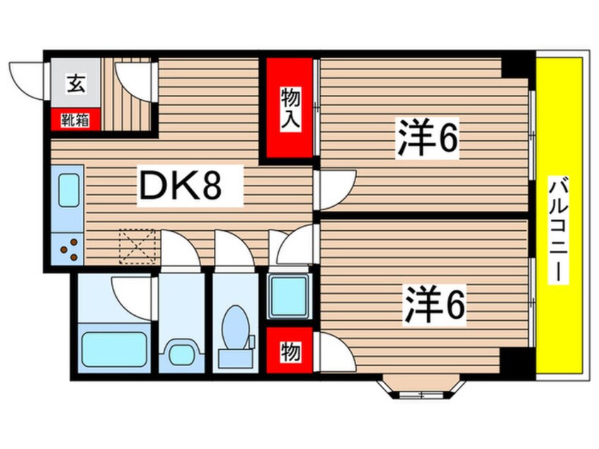 間取図 ベルヴィル