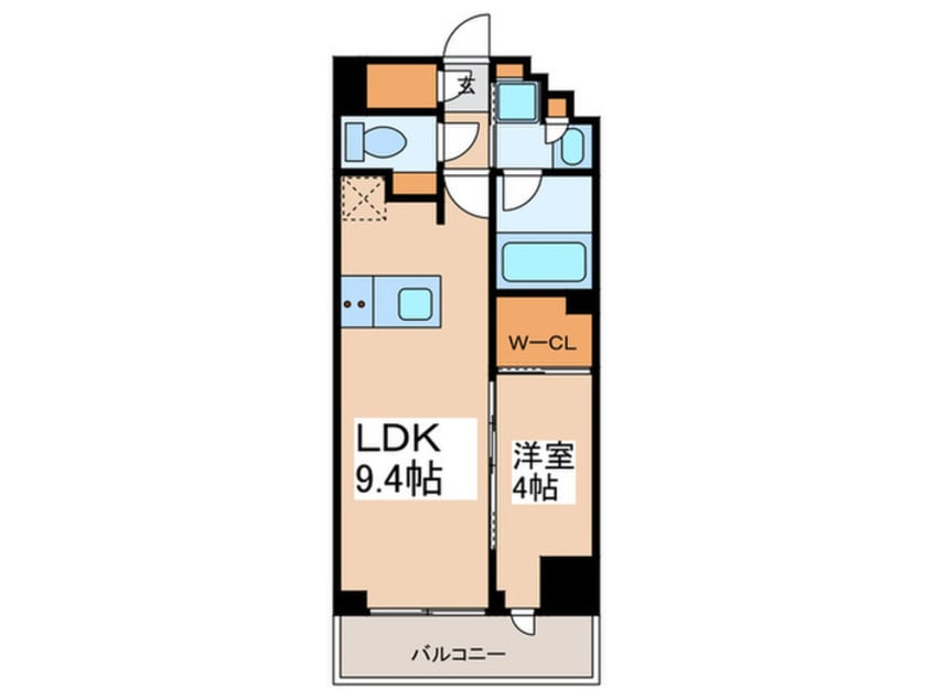 間取図 ルフォンプログレ上野御徒町