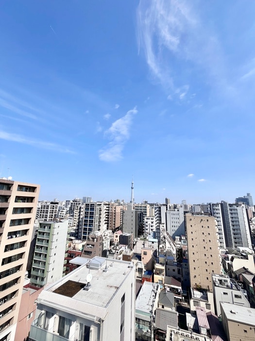 室内からの展望 ルフォンプログレ上野御徒町