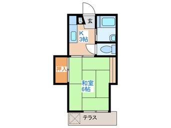 間取図 メゾン・ブリュンヌ