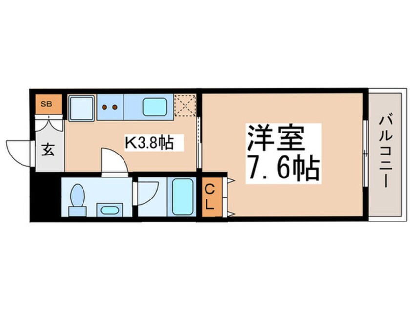 間取図 なつめガ－デン