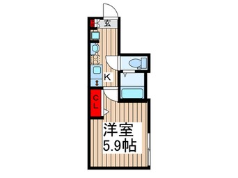 間取図 キャメル蕨錦町