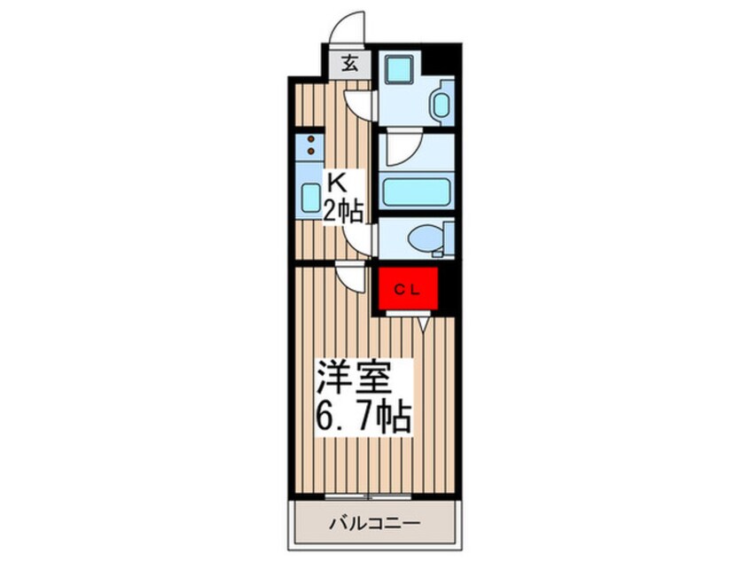 間取図 アールシティー