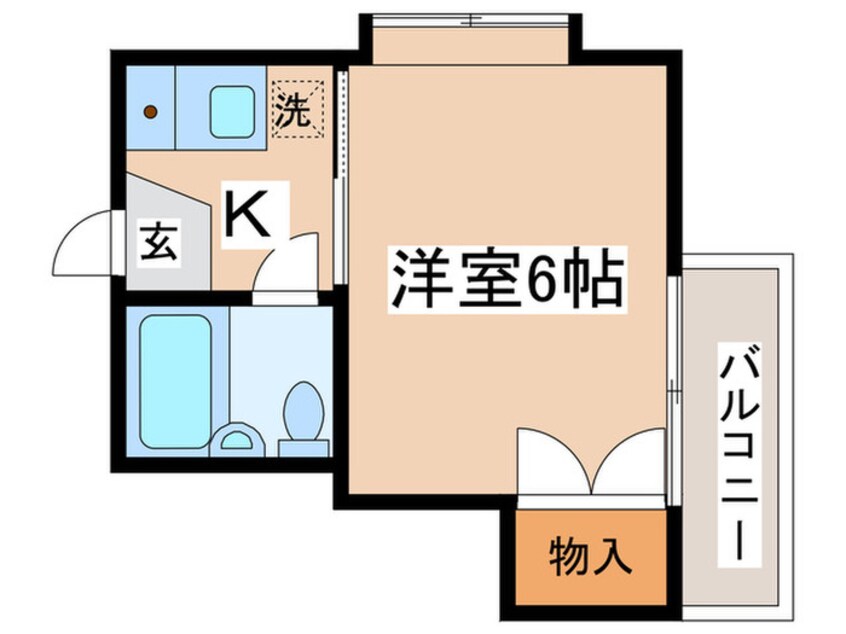 間取図 メゾン氷川台