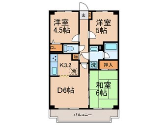 間取図 グランドゥ－ル上石神井