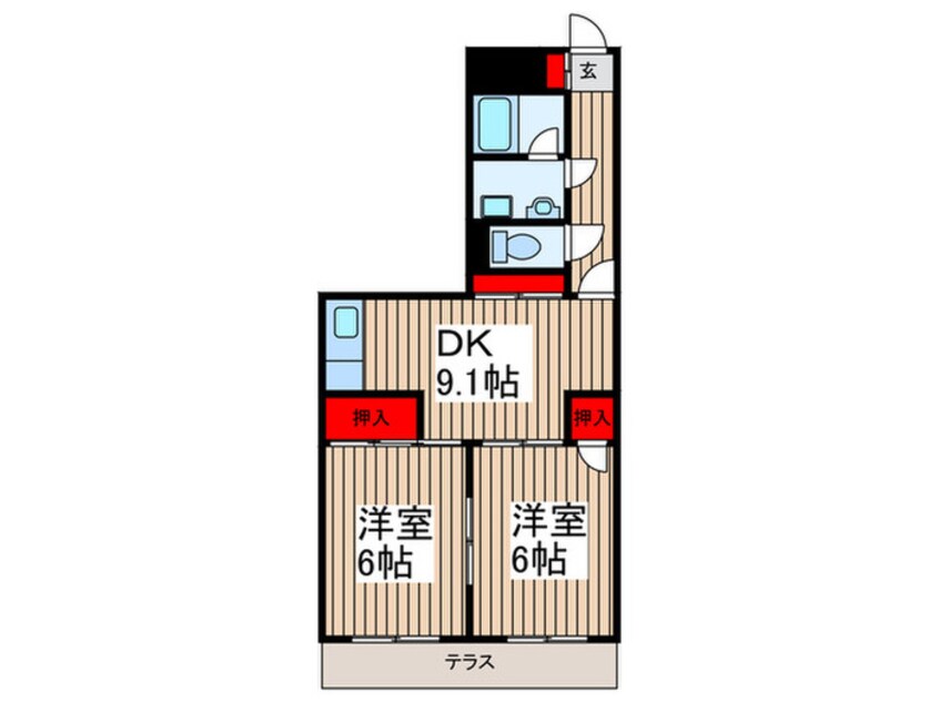 間取図 富士見マンション