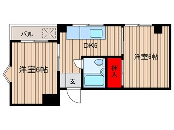 間取図 東ヶ崎ビル