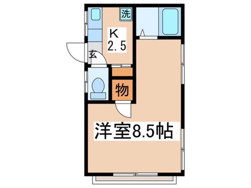 間取図 ウルシマハイツ