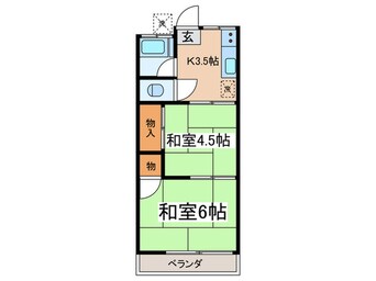 間取図 セキネハイツ