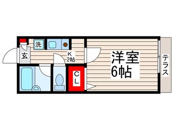 間取図 メゾン　ド　アミ－