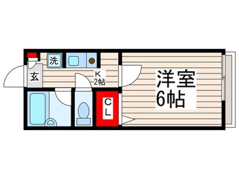 間取図 メゾン　ド　アミ－