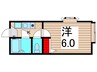 ｻﾌﾞｳｴｲ北綾瀬-B 1Kの間取り