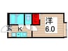 ｻﾌﾞｳｴｲ北綾瀬-B 1Kの間取り