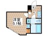 Tino 1Kの間取り