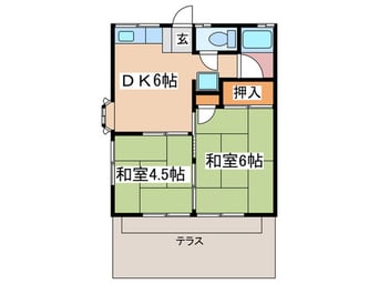間取図 テラス緑ヶ丘