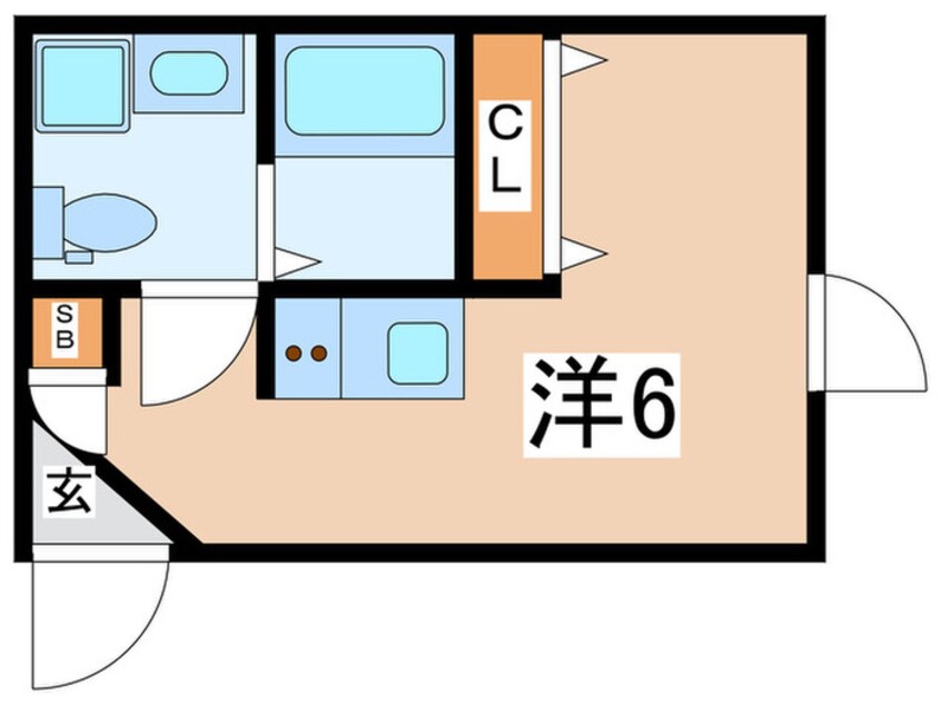 間取図 ＣＲＥ　ｃａｓａ板橋本町