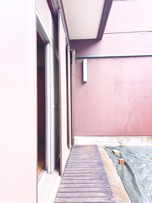 ベランダ・バルコニー ハイツ花園