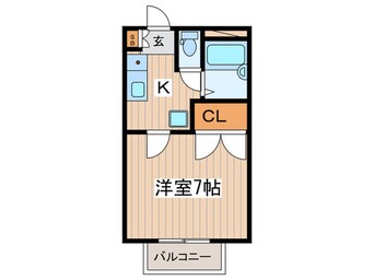 間取図 プチ　シャトー