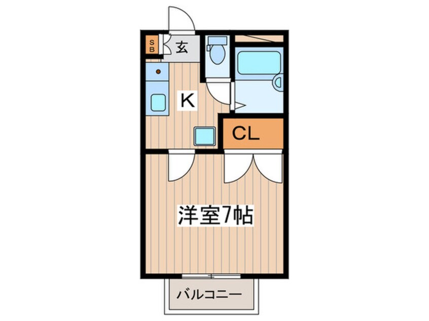 間取図 プチ　シャトー