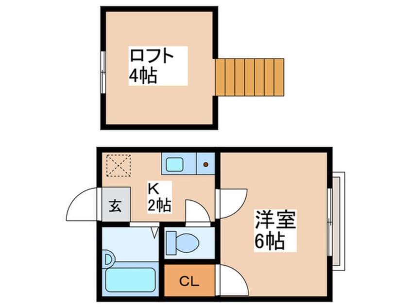 間取図 パストラル立石